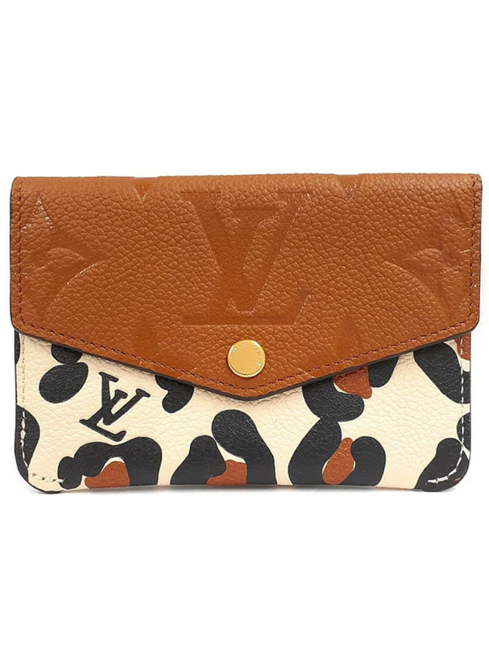 Louis Vuitton Monogram Empreinte Animal Pochette NM coin case Wallet Key Ring